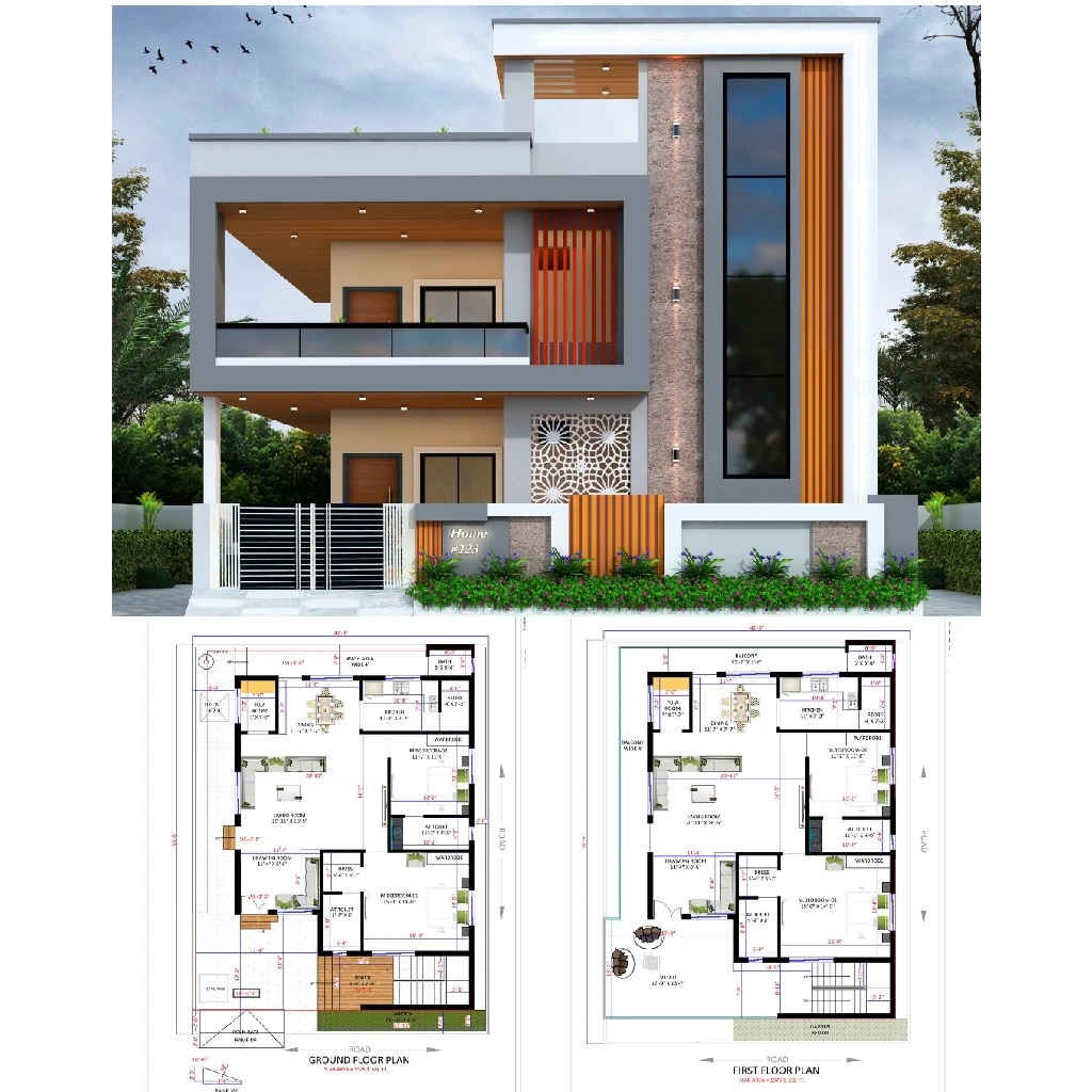 রাজীব এন্টারপ্রাইজের আধুনিক ফ্লোর প্ল্যান