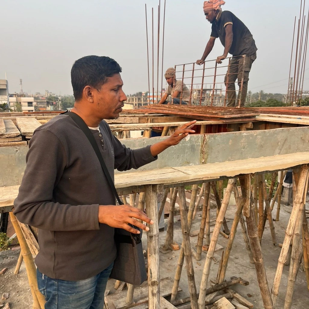 Mohammad nagar building work